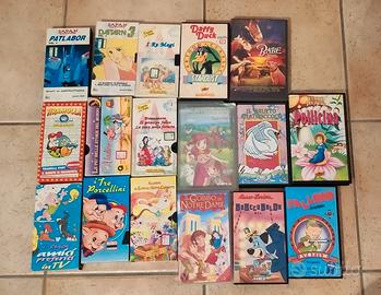 Cassette VHS (Prezzo per tutte le cassette)