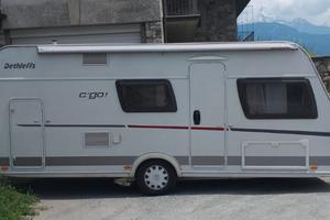 Caravan roulotte Dethleffs C'Go 495 qsk anno 2016