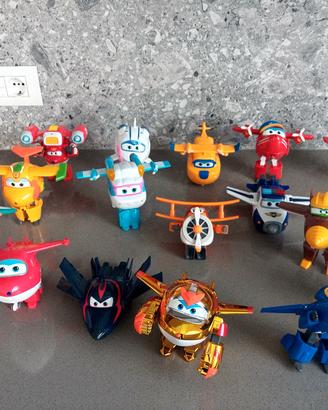 set 16 personaggi superwing 