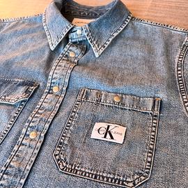 Camicia jeans uomo Calvin Klein taglia L