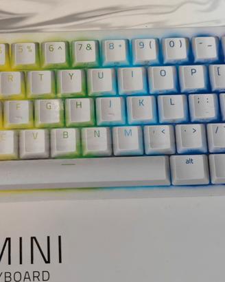 RAZER HUNTSMAN MINI MERCURY optical switch purple