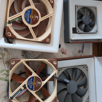 Ventole 120mm Noctua A12x25  e NF S12A ed altre