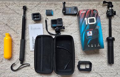 GoPro hero 10 black e accessori