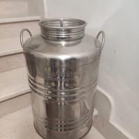 Fusto olio 30/50 litri inox