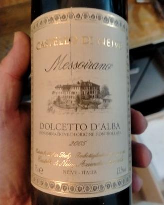  3 bottiglie Dolcetto d'Alba 2 anni 2007 e 2005
