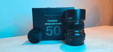 Fujifilm - Fujinon  XF 50mm F/2 R WR - Nero