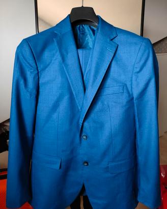 Abito completo, Blu, taglia 48, marca Convertini