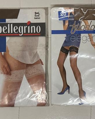Calze autoreggenti taglia 3a