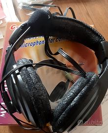 Cuffie G-MIC HS-301 con microfono - Ideali per gam