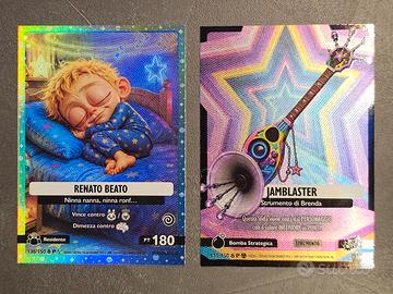 Set 2 carte nucleari brainrot buio luce P (Promo)