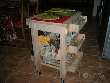 Arredamento- Carrello  per cucina