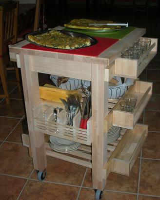 Arredamento- Carrello  per cucina