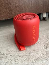 Cassa Bluetooth Sony SRS-XB12 rossa
