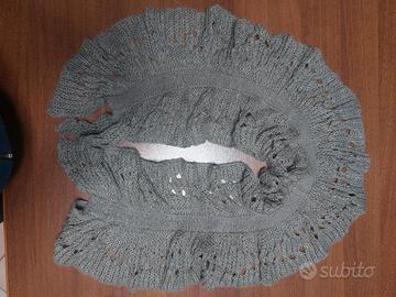 USATO DI QUALITÀ  - SCIARPA CORDA SCURO