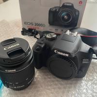 Canon EOS 2000D - Nuova, Mai Usata!