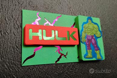 Calamita Tema Marvel's Hulk (dimensioni 9x5 cm)