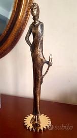Scultura in ottone 