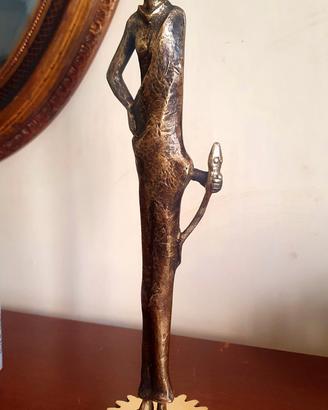 Scultura in ottone 