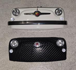 Frontale Fiat 500 in scala