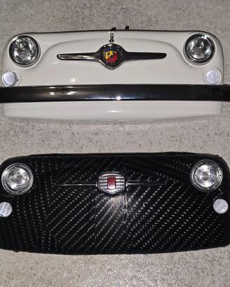 Frontale Fiat 500 in scala