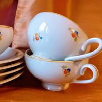 Tazze  Art  Deco Thun  Czechoslovakia '30