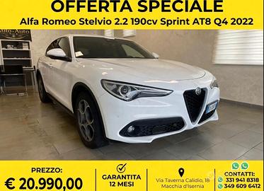 Alfa Romeo Stelvio 2.2 Turbodiesel 190 CV AT8 Q4 S
