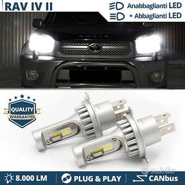 Kit LED H4 Per Toyota RAV 4 II (00-05) Luce Bianca