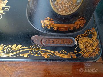 macchina da cucire Singer anno 1912