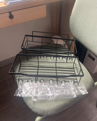 Set mensole per bagno o cucina