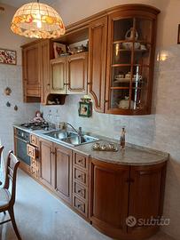Cucina completa in rovere