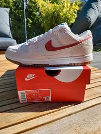 Nike Dunk Low Doppio Swoosh Vela Arancione EU 38