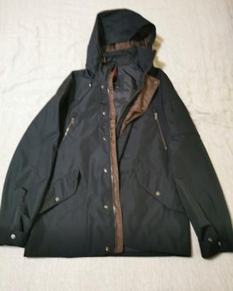 Giaccone impermeabile con cappuccio staccabile 