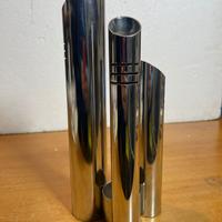 VASO ACCIAIO POLIVASO ORGANO DESIGN VINTAGE ‘70