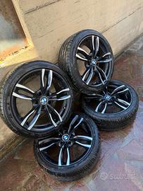 cerchi mak bmw 18 nero diamantati doppia foratura