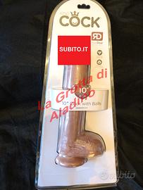 Dildo realistico 25 cm KING COCK Pipedream 10"
