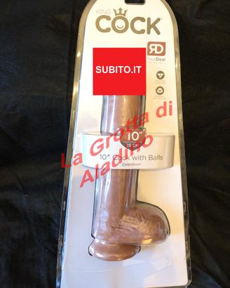 Dildo realistico 25 cm KING COCK Pipedream 10"
