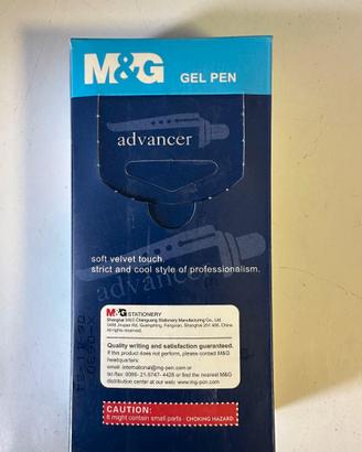 m&g office gel penna ufficio confezione da 12