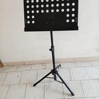 Leggio in metallo con borsa