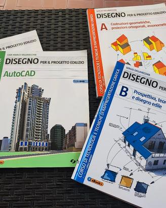 libri scolastici "DISEGNO per il progetto ediliz