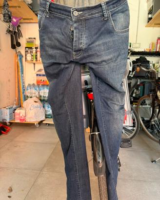 Pantalone moto pmj xl con protezioni