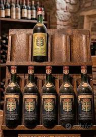 Lotto di 6 Bottiglie Brunello di Montalcino 1967