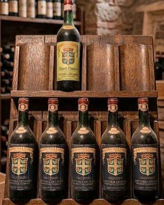 Lotto di 6 Bottiglie Brunello di Montalcino 1967