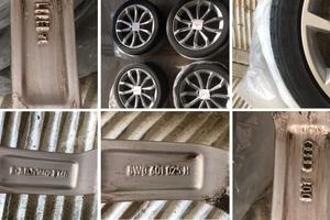 Cerchi in lega Audi Originali 18 con estive