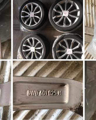 Cerchi in lega Audi Originali 18 con estive