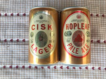 Lattine di birra Cisk Malta