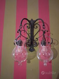 lampadari in ferro battuto