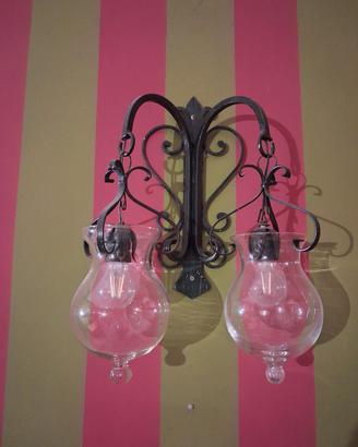 lampadari in ferro battuto