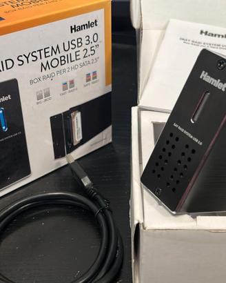 HD RAID 1TB - USB.3.0 + 2 HD 2.5"