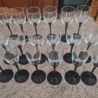 Servizio 18 bicchieri in cristallo