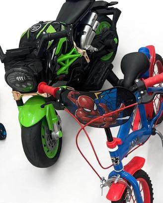 Bici motociclo elettrico e monopattino elettrico